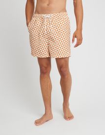 Short de bain AOP géométrique