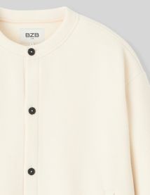 Gilet matière texturée