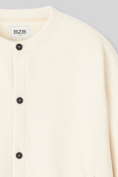 Gilet matière texturée