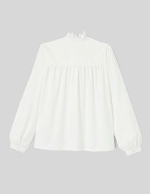 Blouse velours c&ocirc;tel&eacute;