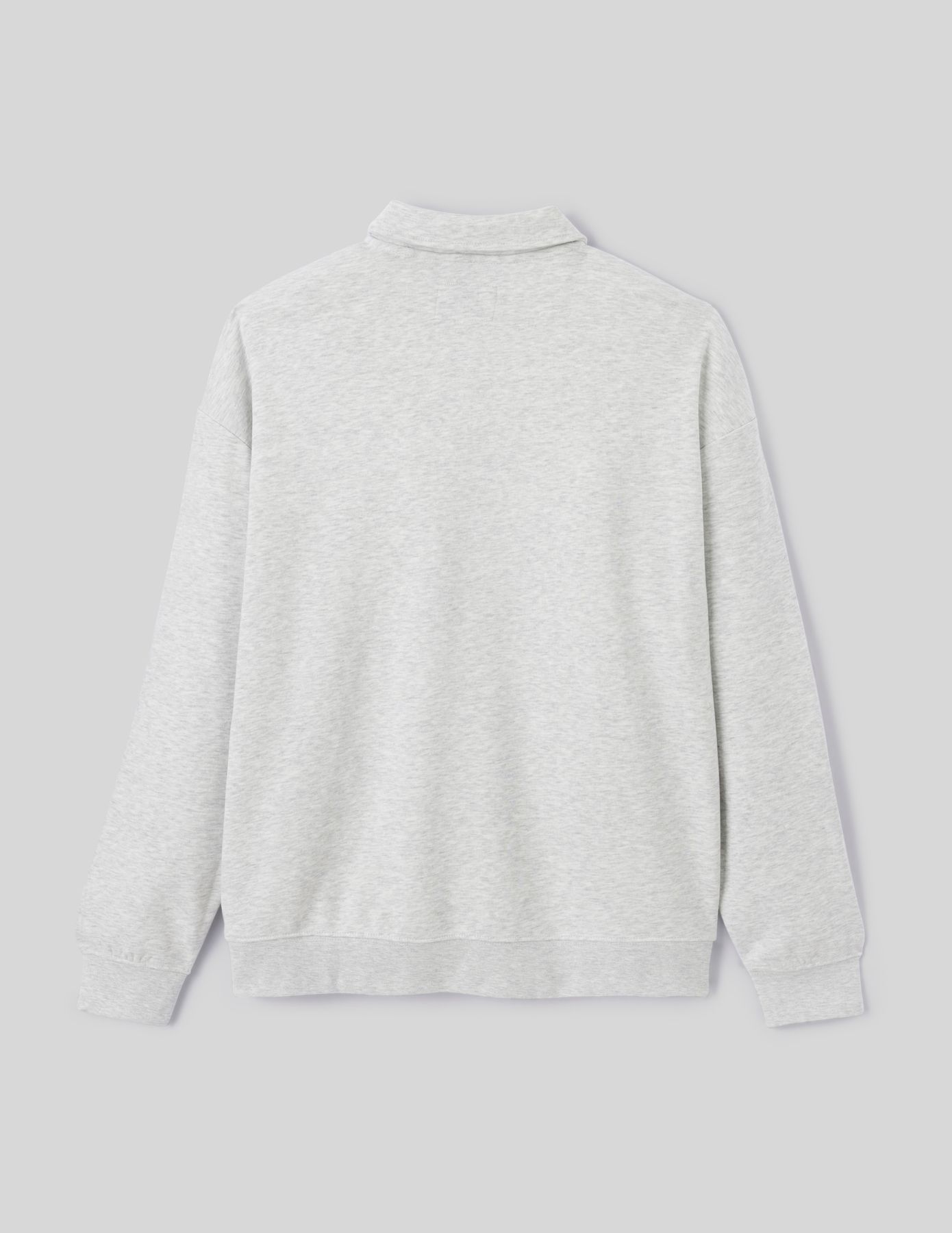 Sweat col polo oversize