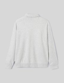 Sweat col polo oversize