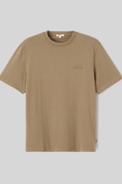 T-shirt broderie poitrine