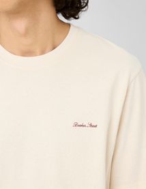 T-shirt imprim&eacute; et brod&eacute;