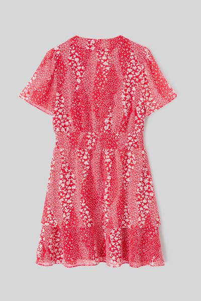 Robe courte imprimée