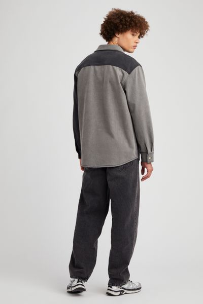 Surchemise en jean patch