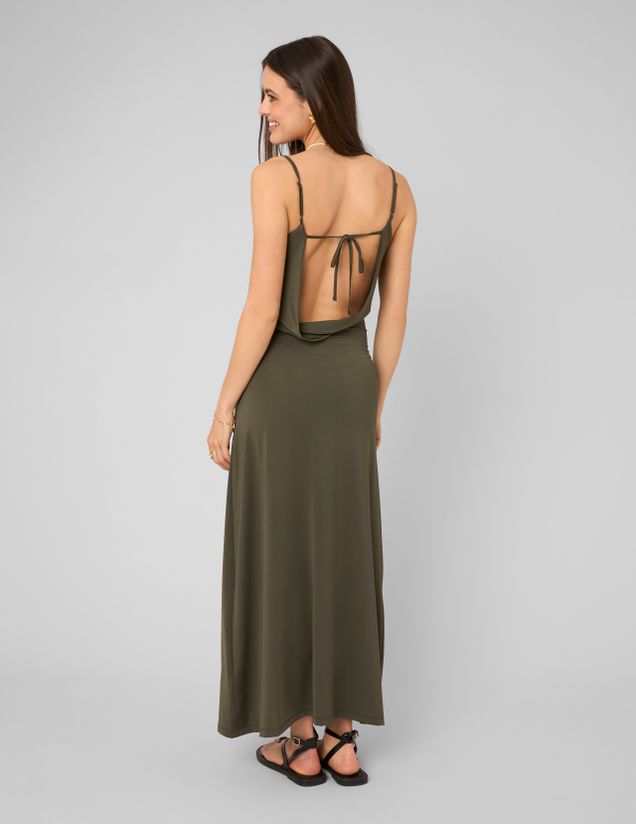 Robe longue moulante