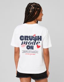 T-shirt imprim&eacute; devant/ dos