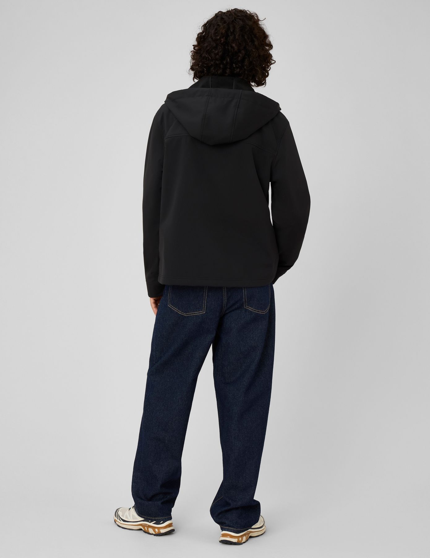 Veste &agrave; capuche zipp&eacute;e