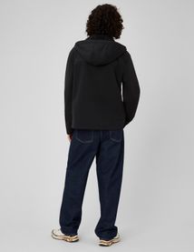 Veste &agrave; capuche zipp&eacute;e