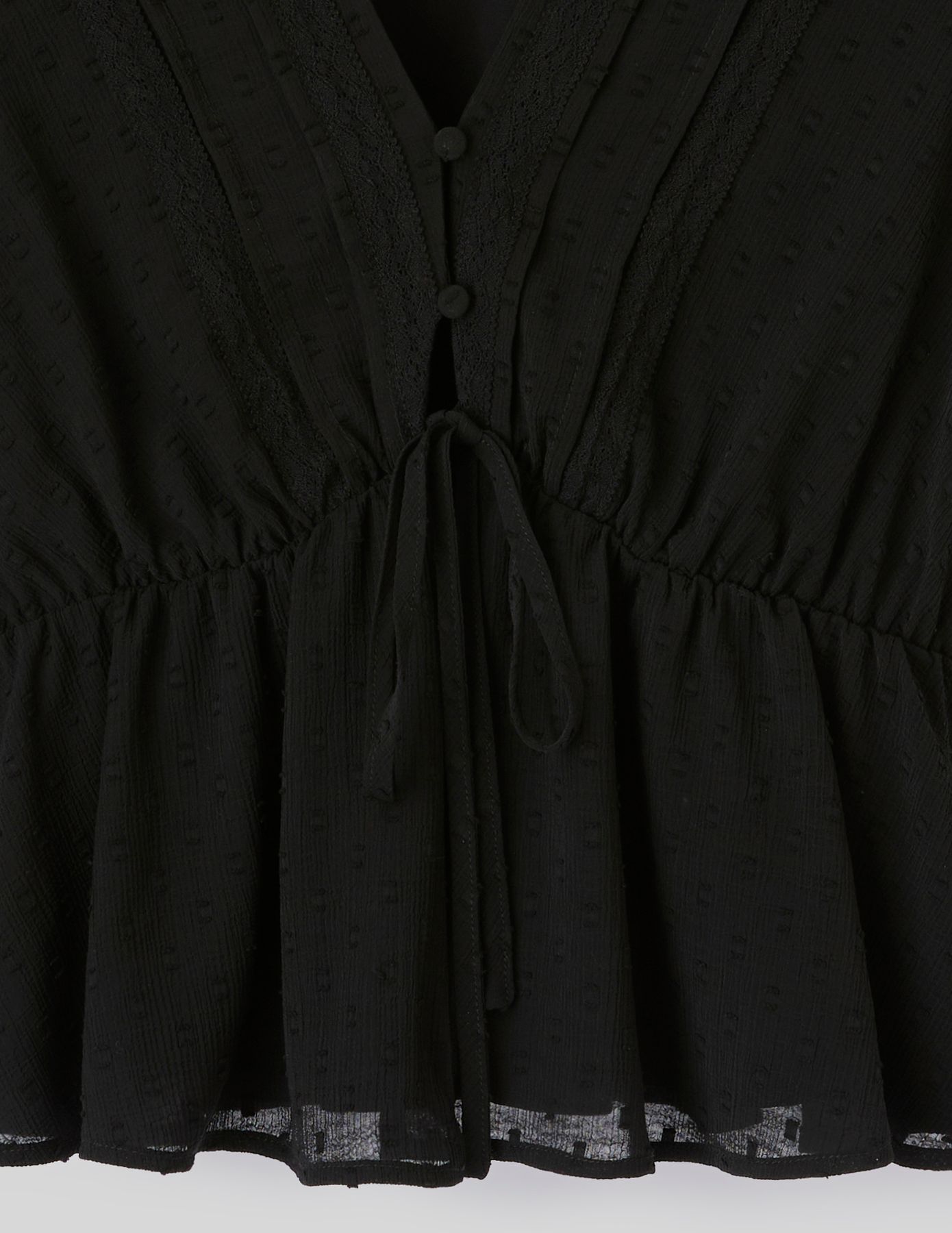 Blouse en plumetis