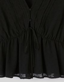 Blouse en plumetis