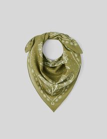 Foulard coton imprimé
