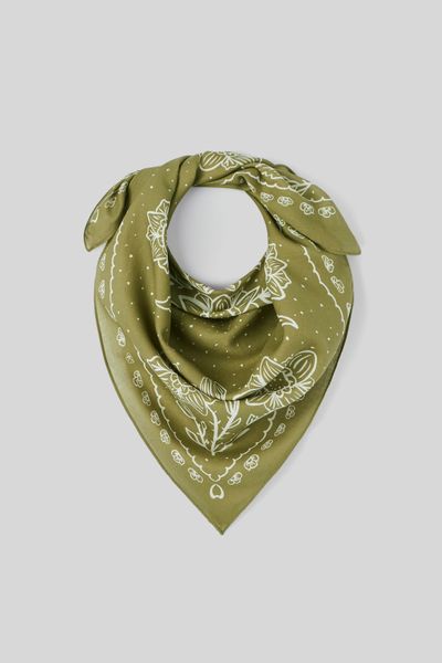 Foulard coton imprimé
