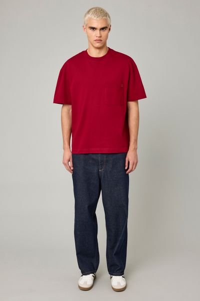 T-shirt boxy poche