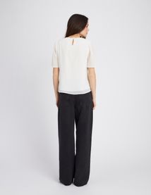 Blouse en plumetis
