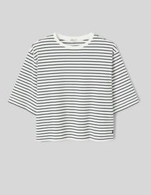 T-shirt oversize ray&eacute;