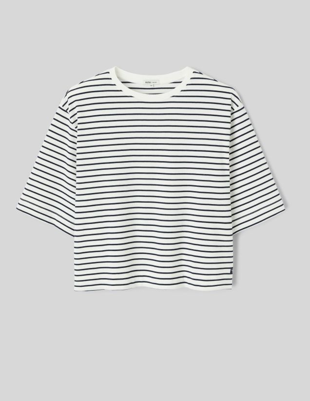 T-shirt oversize ray&eacute;
