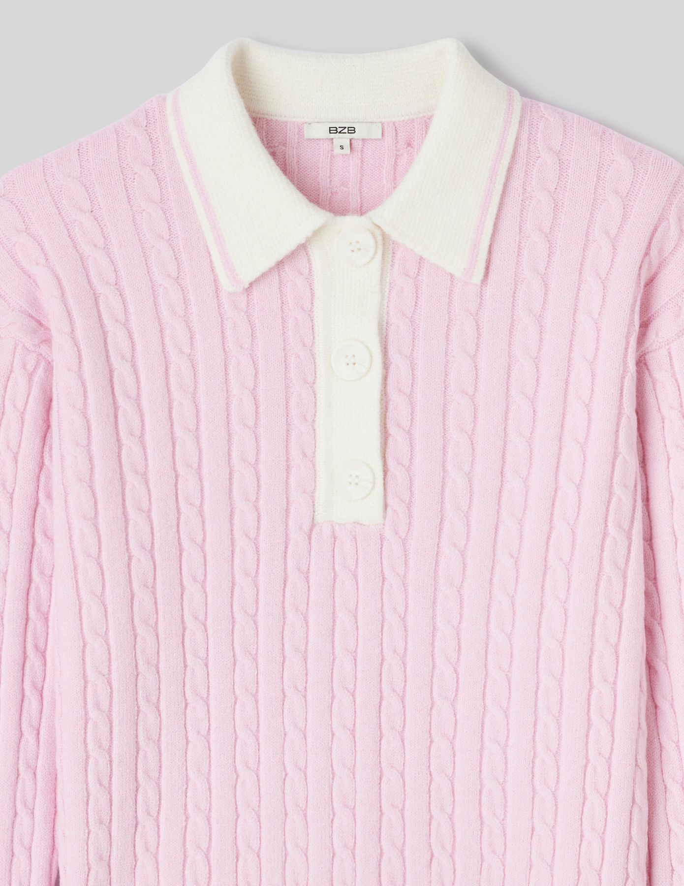 Pull col polo fantaisie