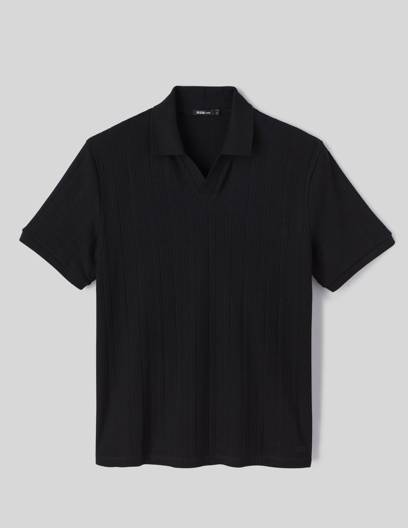 Polo maille fantaisie