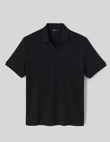 Polo maille fantaisie