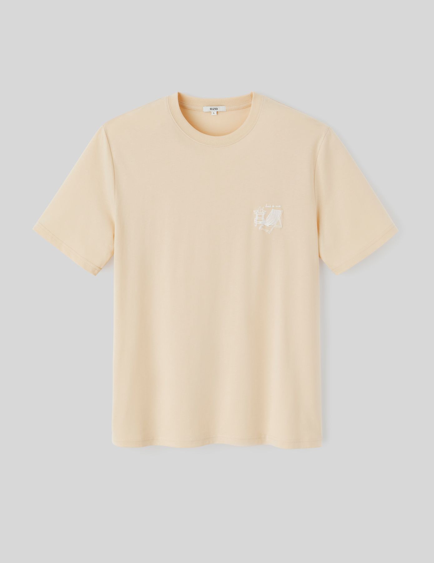 T-shirt imprimé poitrine