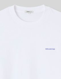 T-shirt broderie poitrine