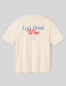 T-shirt imprimé devant dos