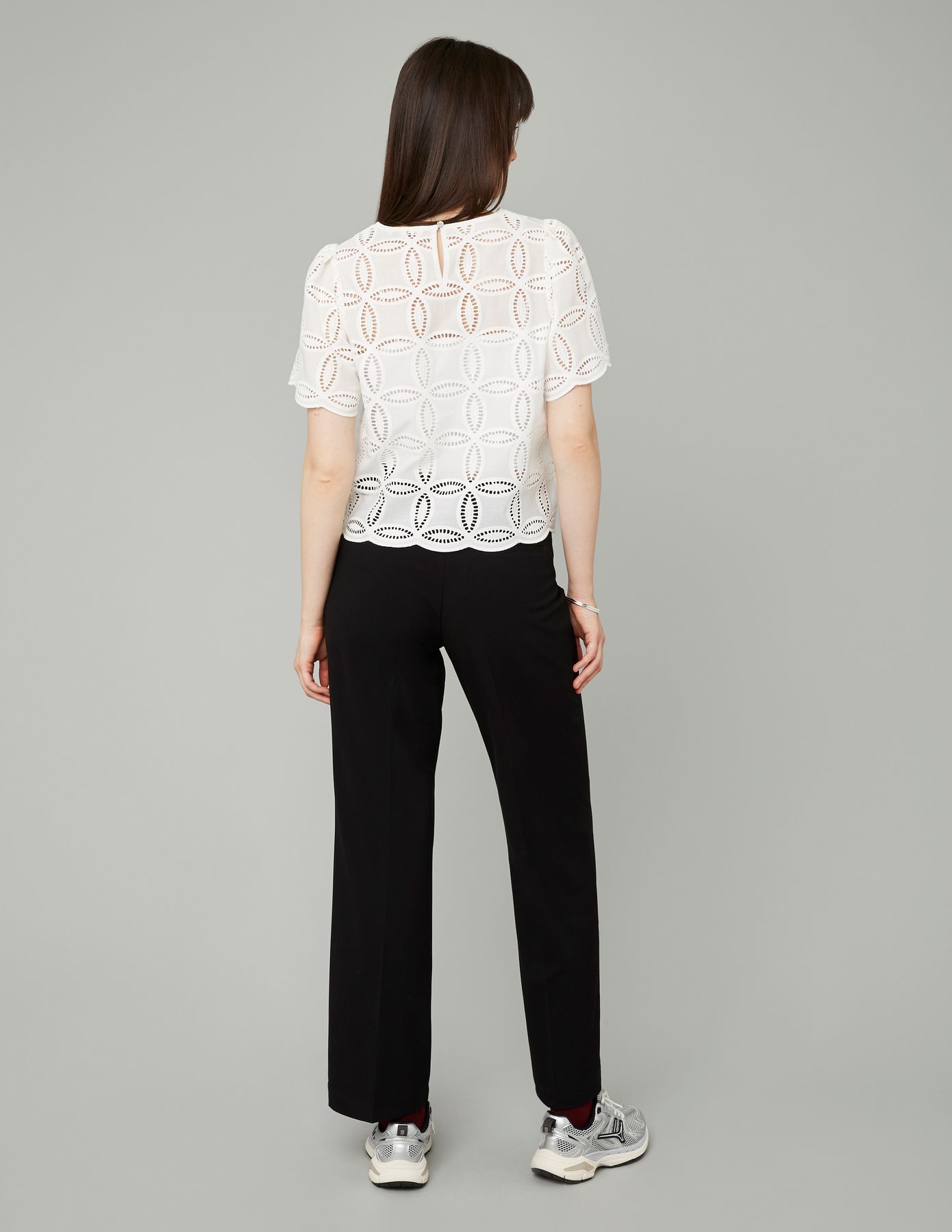 Blouse en broderie anglaise