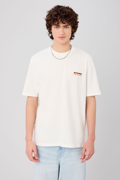 T-shirt imprim&eacute; devant/dos