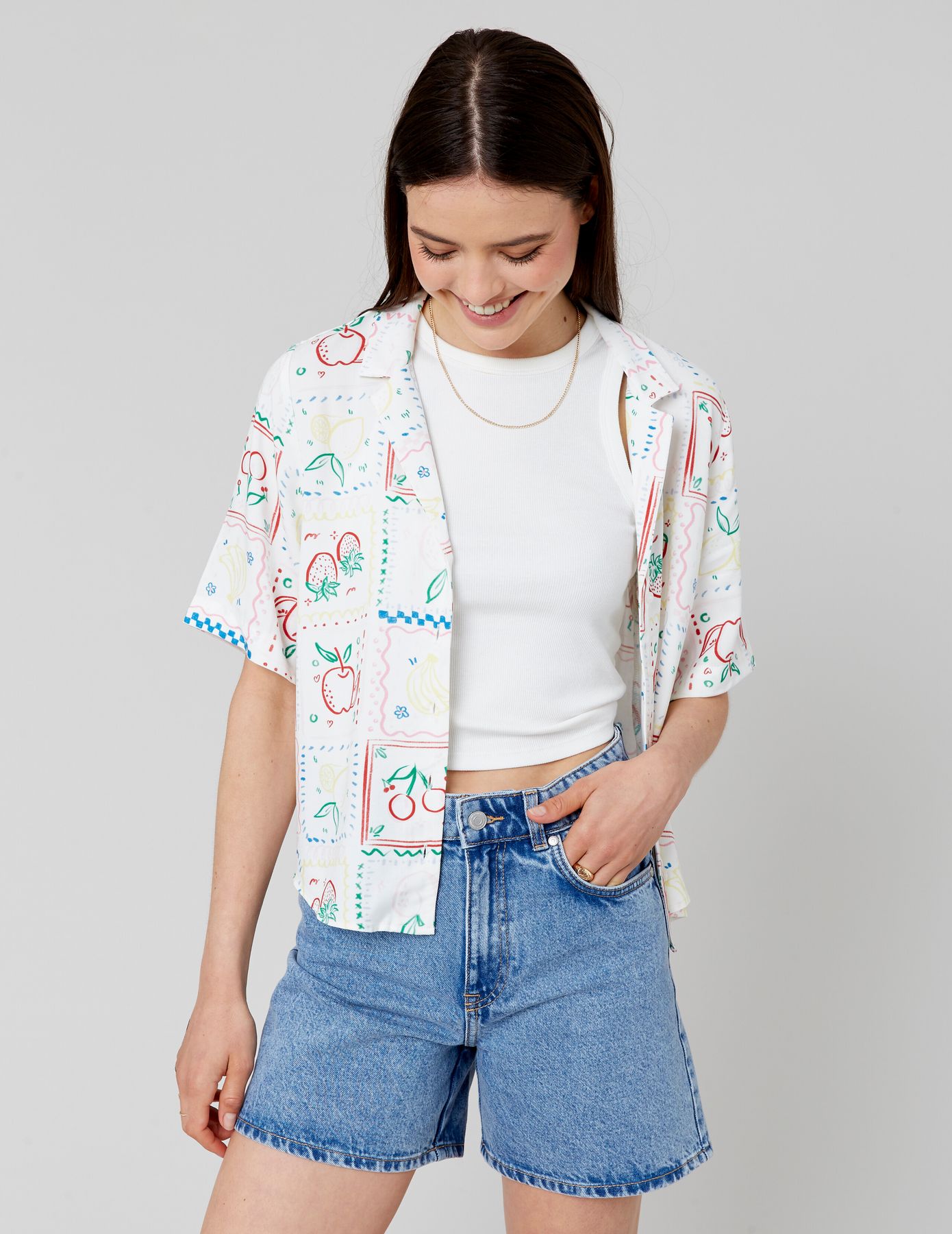 Chemise imprimée