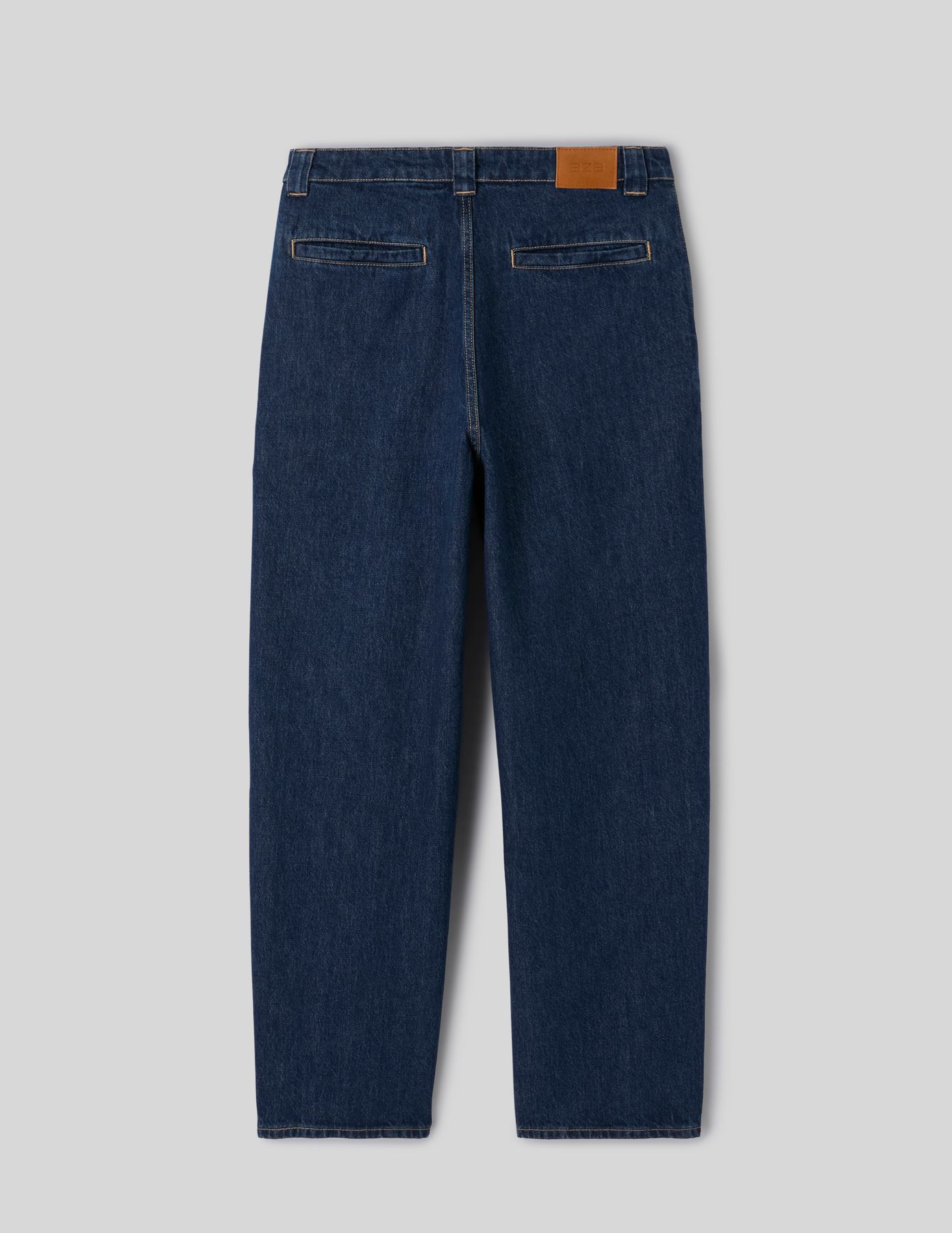 Loose jean ample &agrave; plis