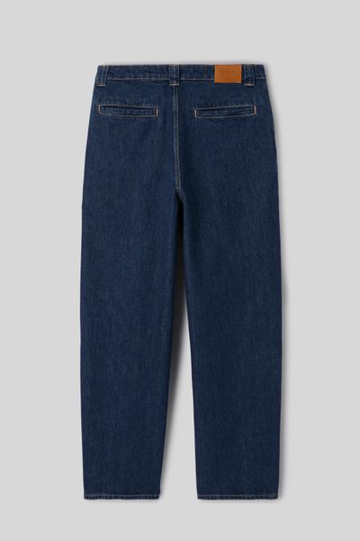 Loose jean ample &agrave; plis