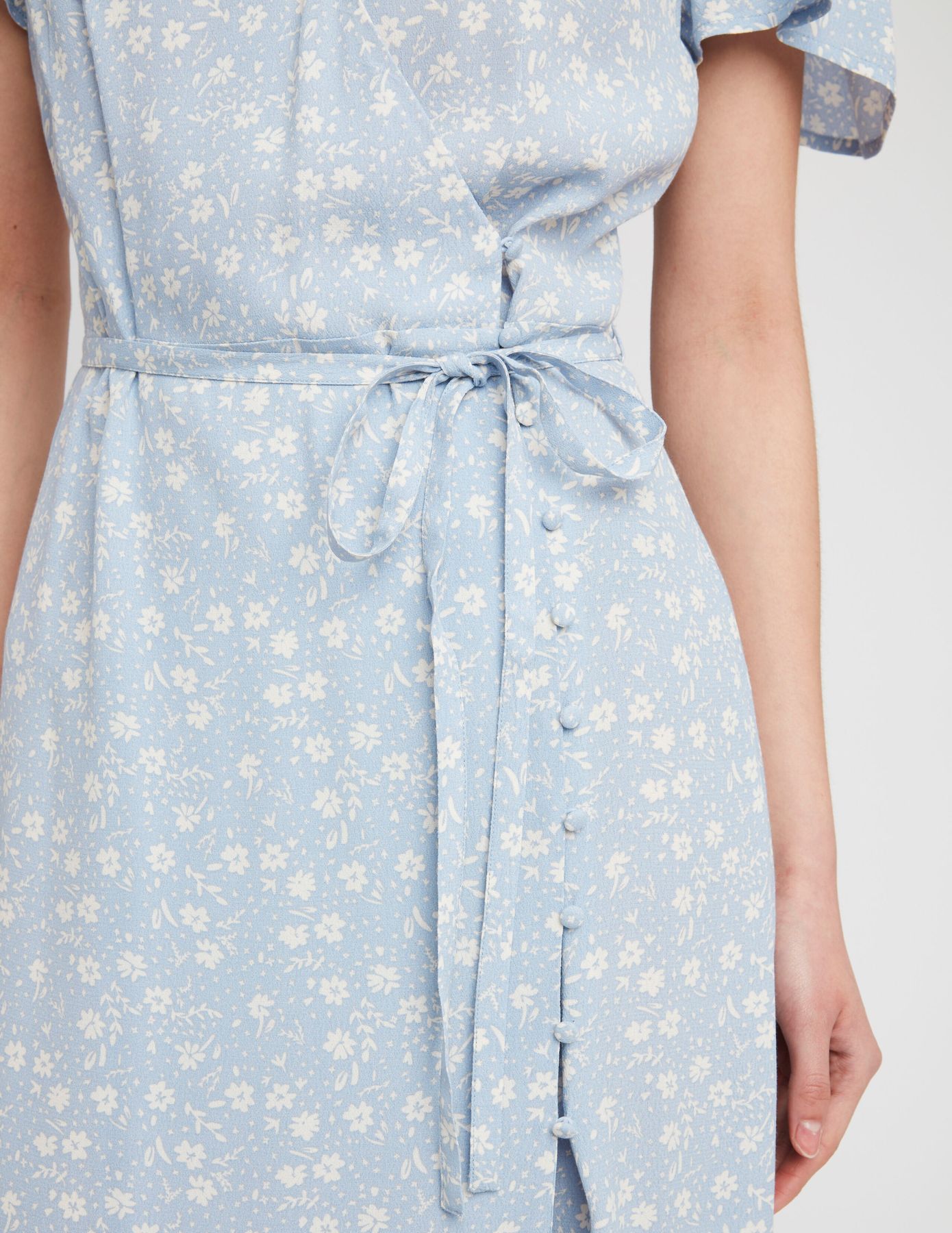 Robe longue imprimée