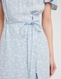 Robe longue imprimée