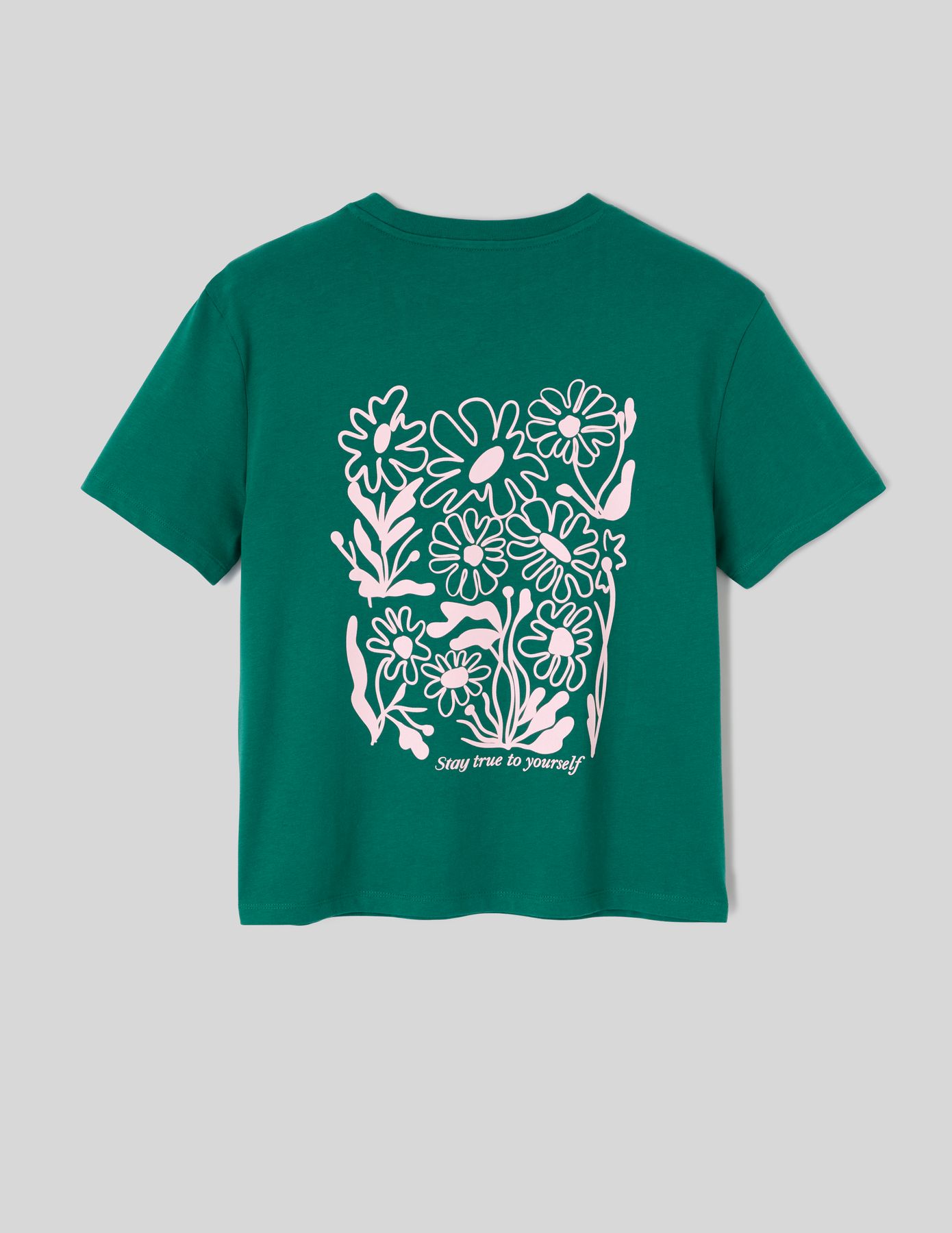 T-shirt imprim&eacute; devant / dos