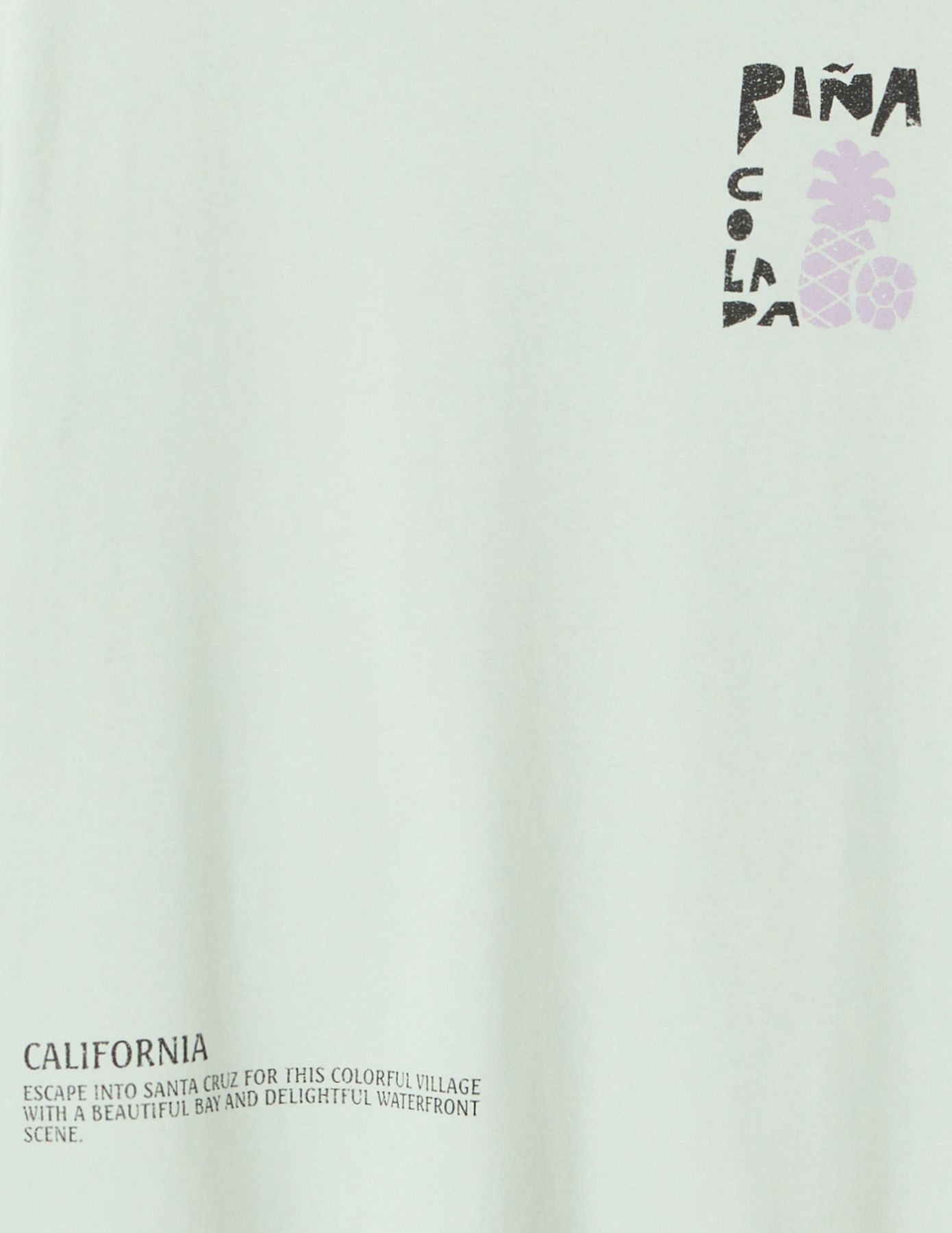 T-shirt imprimé matière texturé