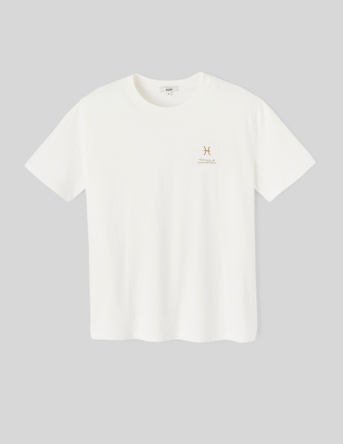 T-shirt imprimé signe astro poissons