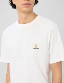 T-shirt animation poitrine