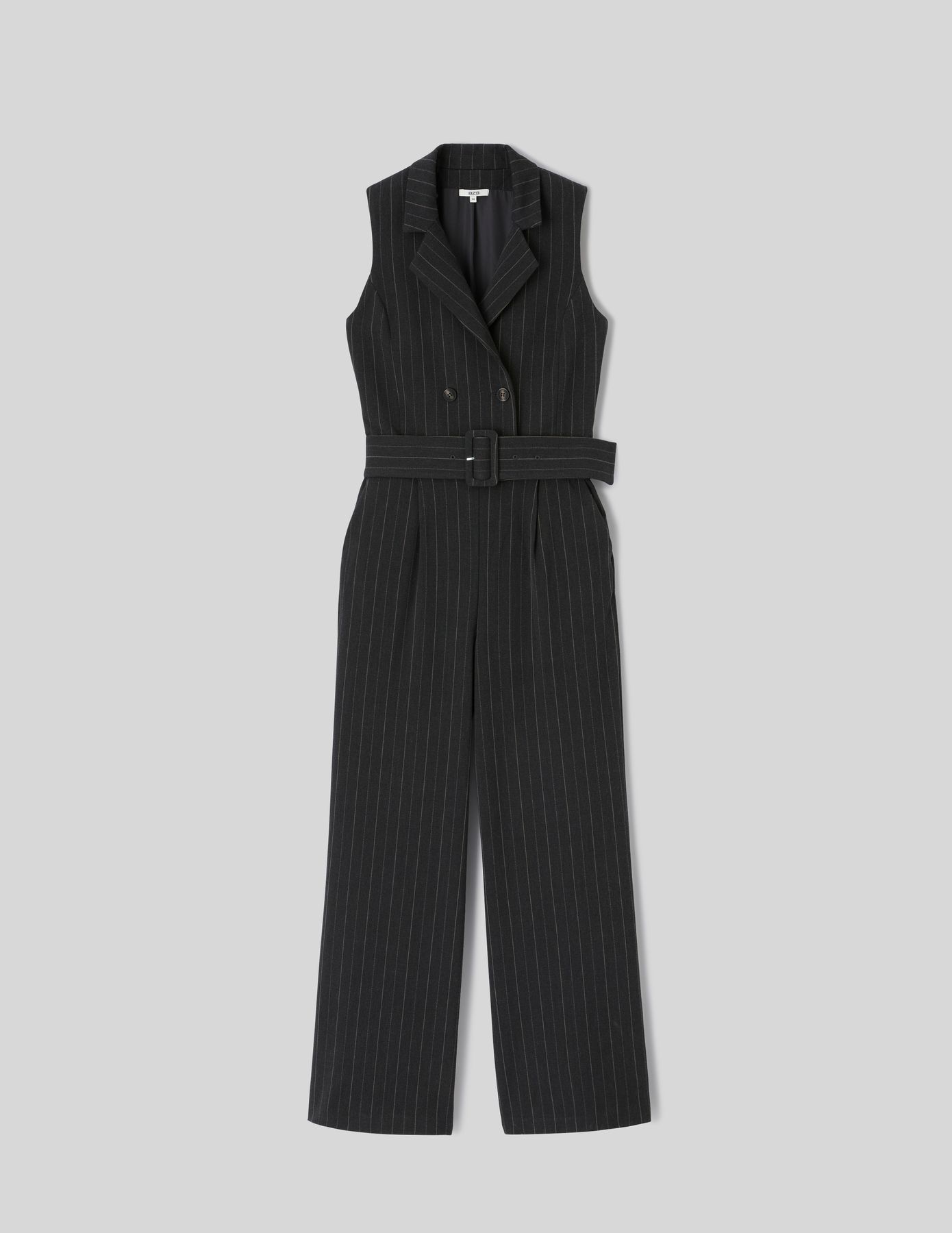 Combinaison tailleur ray&eacute;e