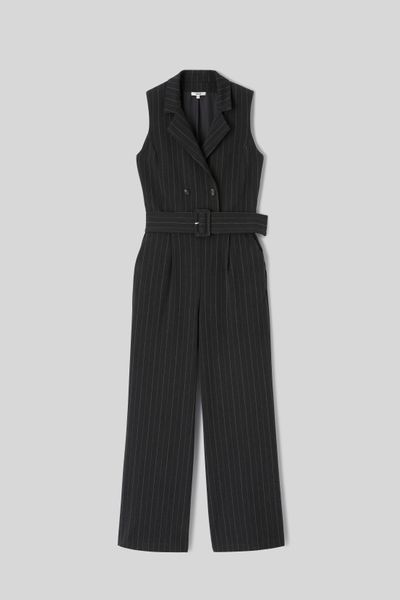 Combinaison tailleur ray&eacute;e