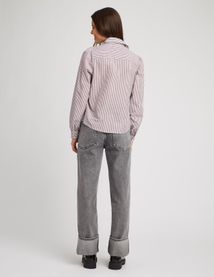 Chemise oxford rayé