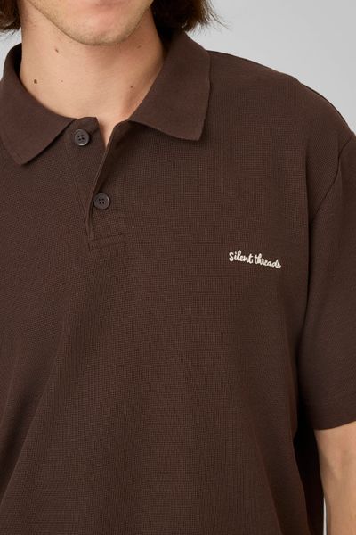 Polo brod&eacute; devant / dos
