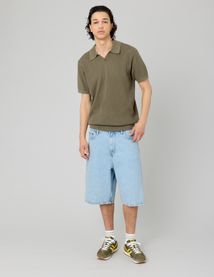 Polo maille ajourée