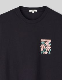 T-shirt imprim&eacute; devant/dos