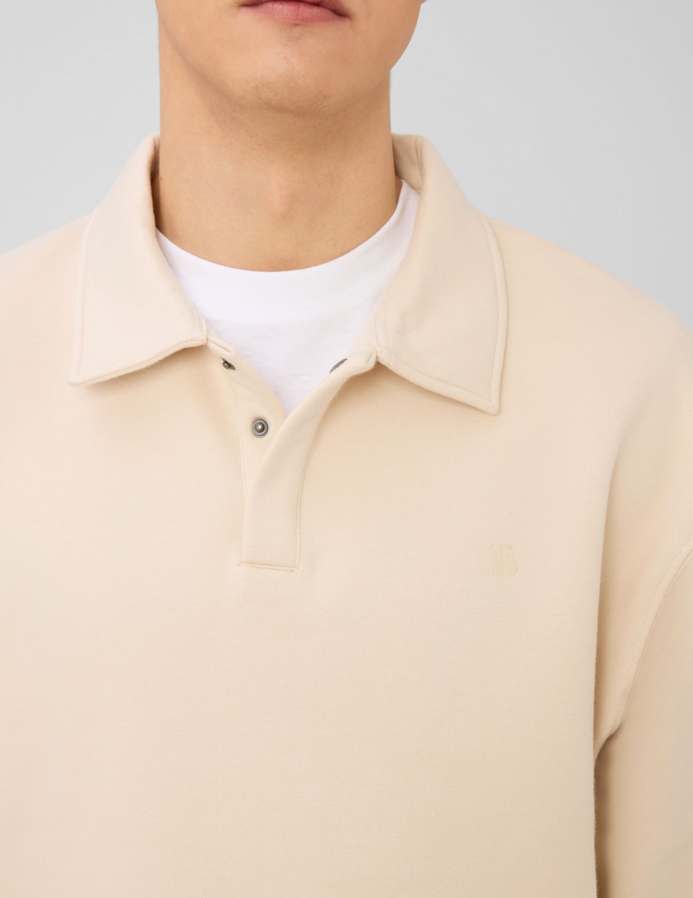 Sweat col polo