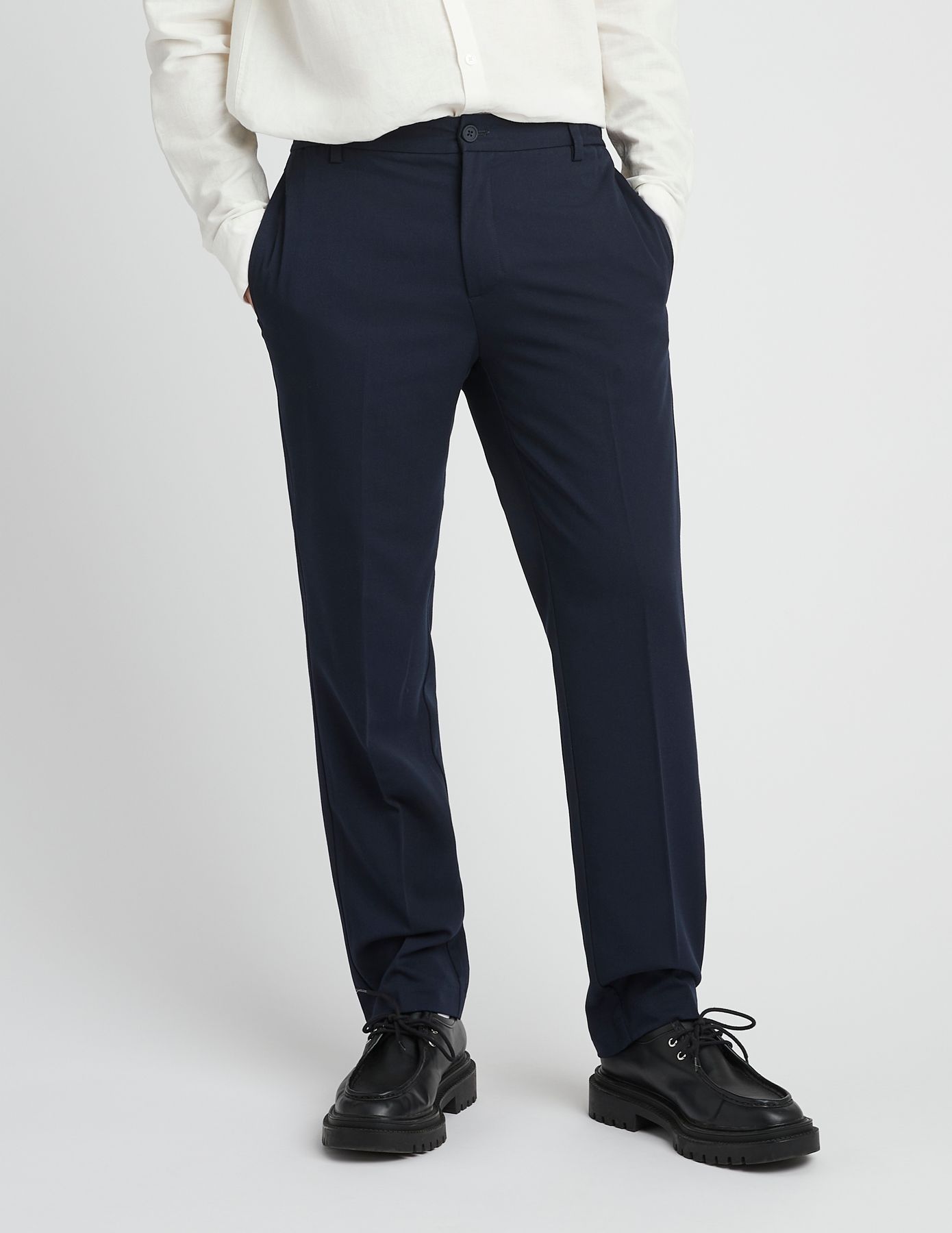 Pantalon de ville fluide