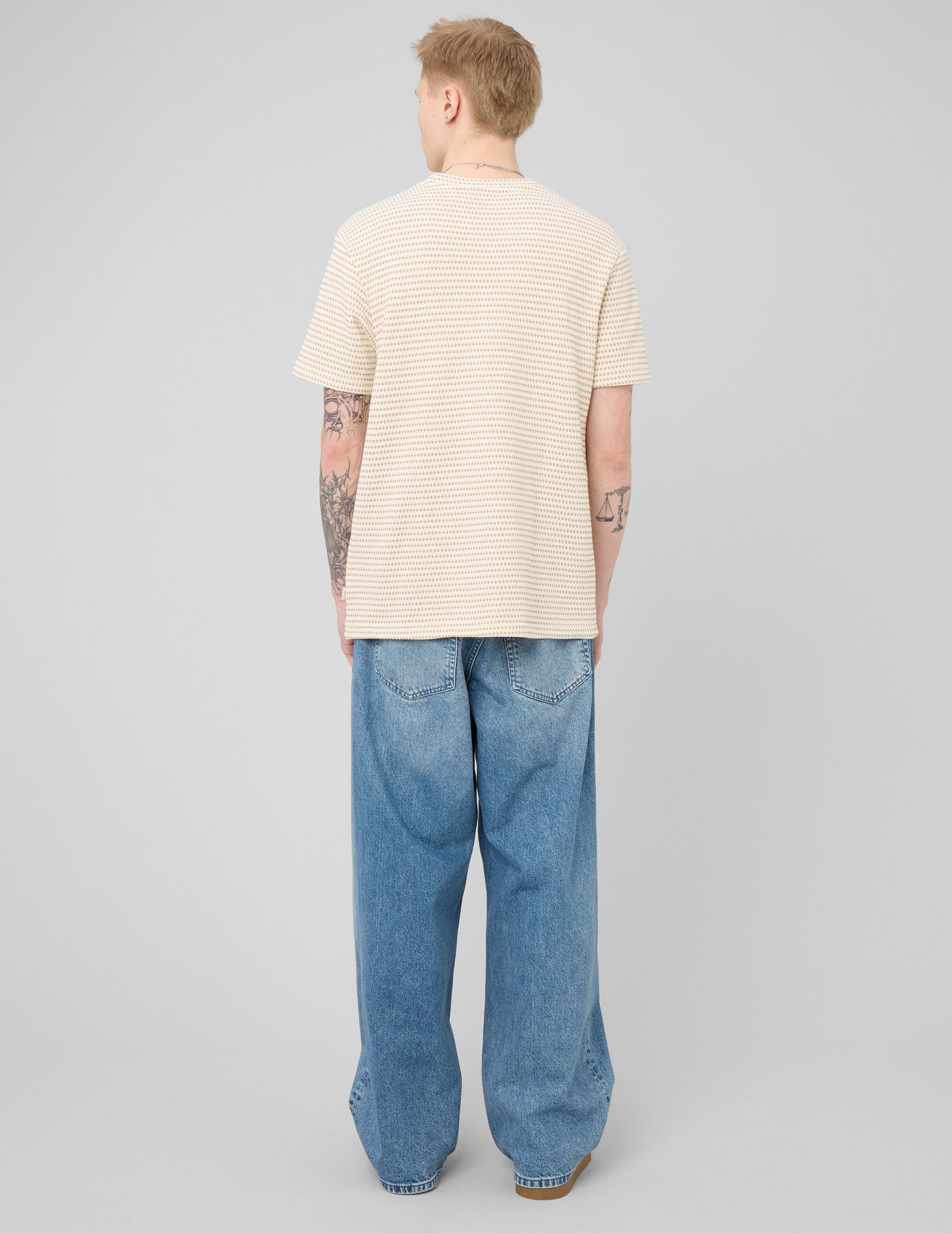 T-shirt rayures tricot