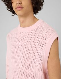 Pull maille fantaisie