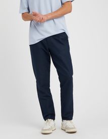 Pantalon de ville coton lin